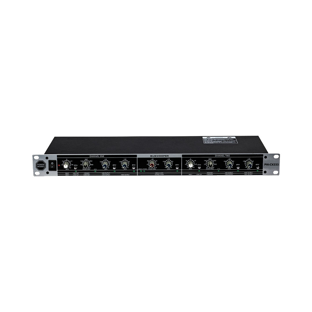 PowerWorks PW-CX223 2-Way Active Crossover
