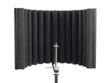 Acoustic foam panels on a white background