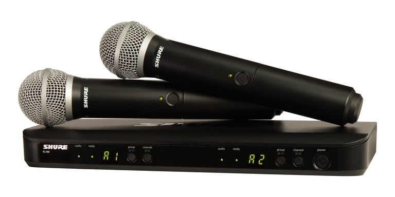 Shure BLX288/PG58