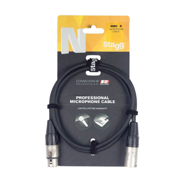 Stagg Microphone cable, XLR (m/f), 6 m (20'), N-series