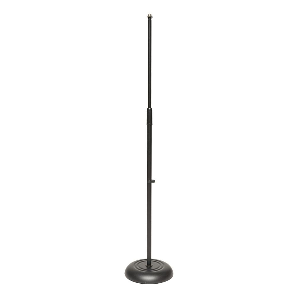 Stagg Microphone floor stand w/heavy solid round black base