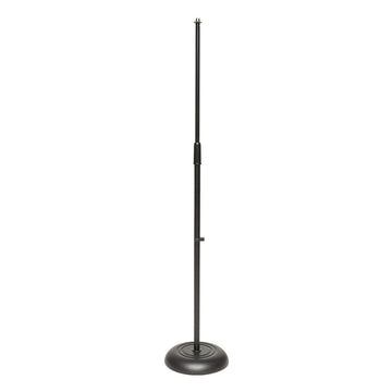 Stagg Microphone floor stand w/heavy solid round black base