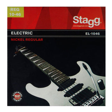 Stagg EL1046 Nickel Plated Electric 6-string Set - Extra Light
