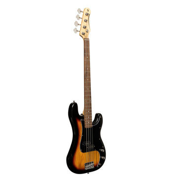 Stagg SBP30 SNB Standard "P" Electric Bass Guitar - Sunburst