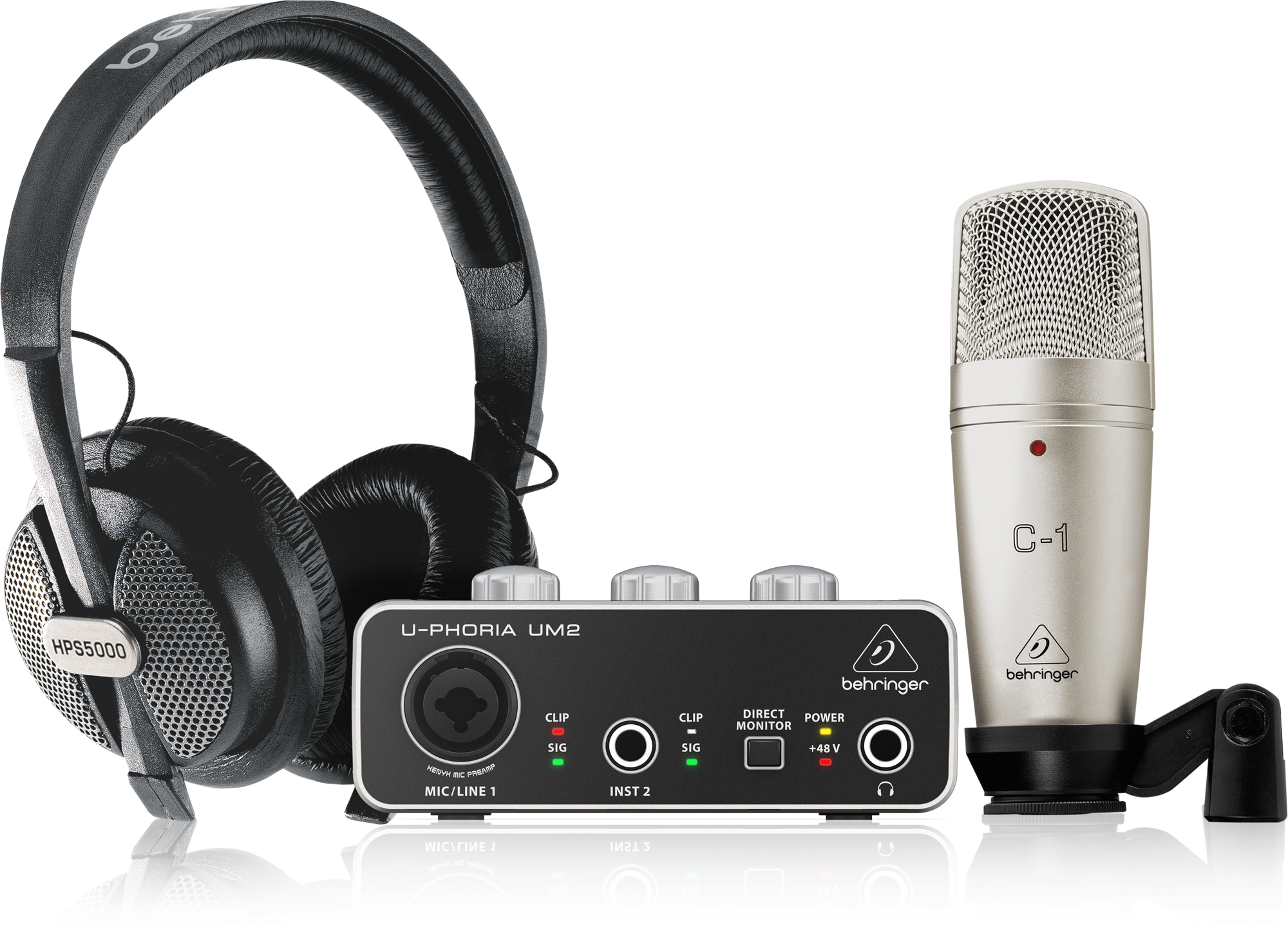 Behringer U-Phoria Studio Bundle