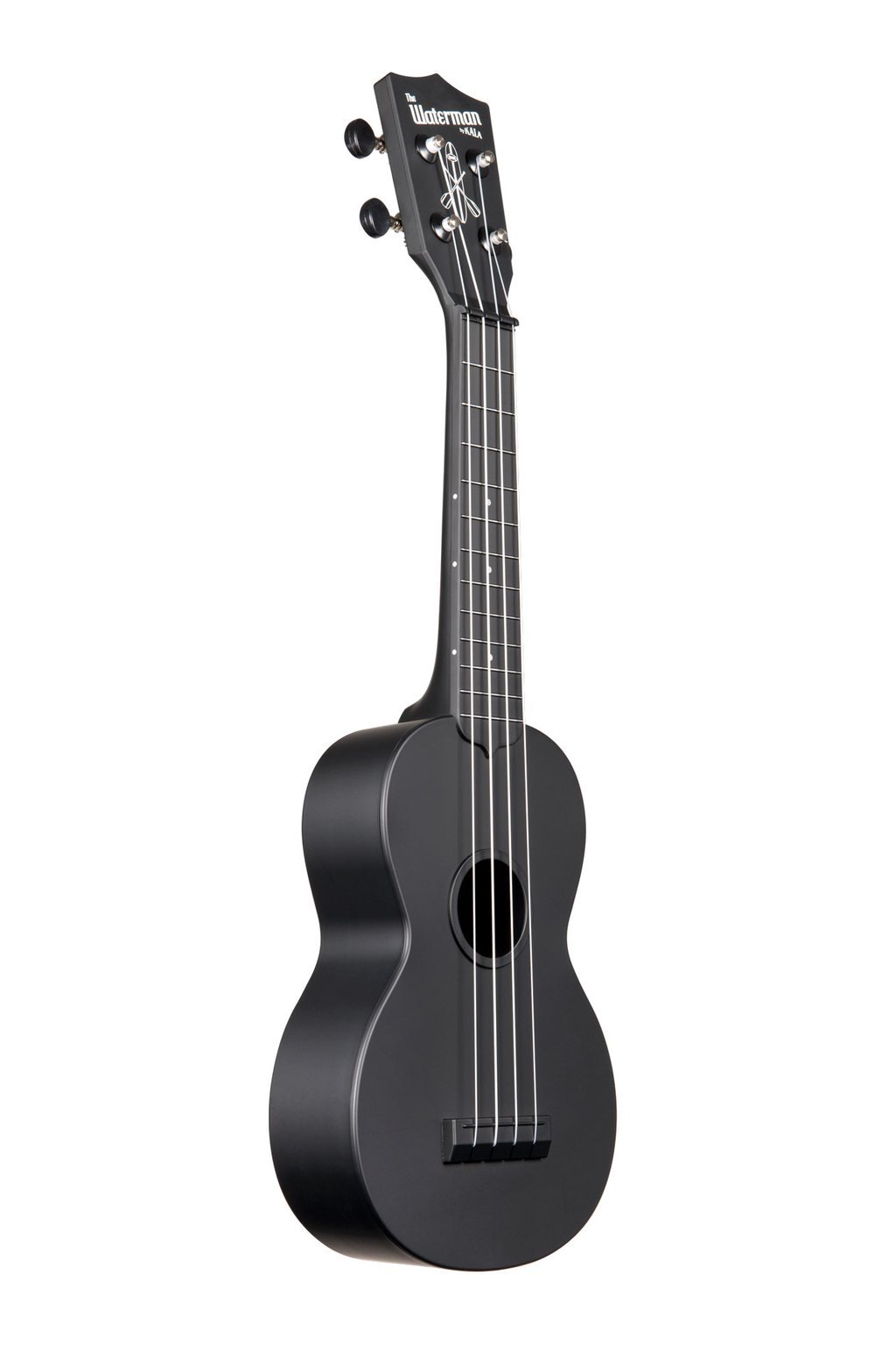 Kala Waterman Soprano Ukulele – Matte Black