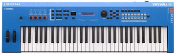 Yamaha MOX keyboard in blue color