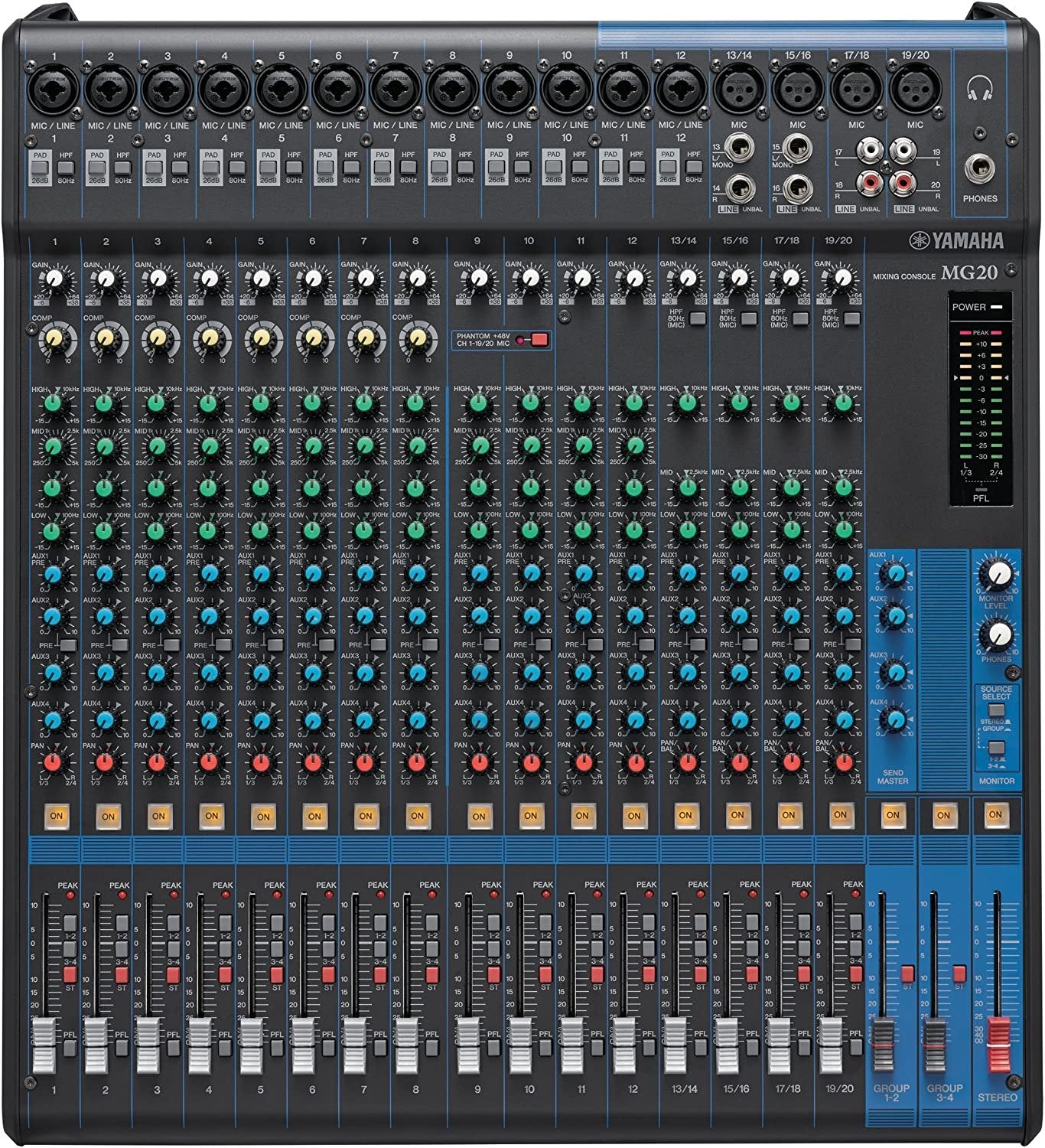 Yamaha MG20 20-Channel Mixing Console