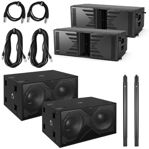 Audiocenter XLA102-DSP Line Array Combo 1