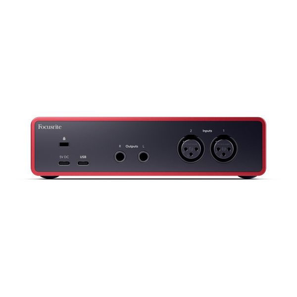 Focusrite Scarlett 2i2 USB-C Audio Interface (4th Gen)