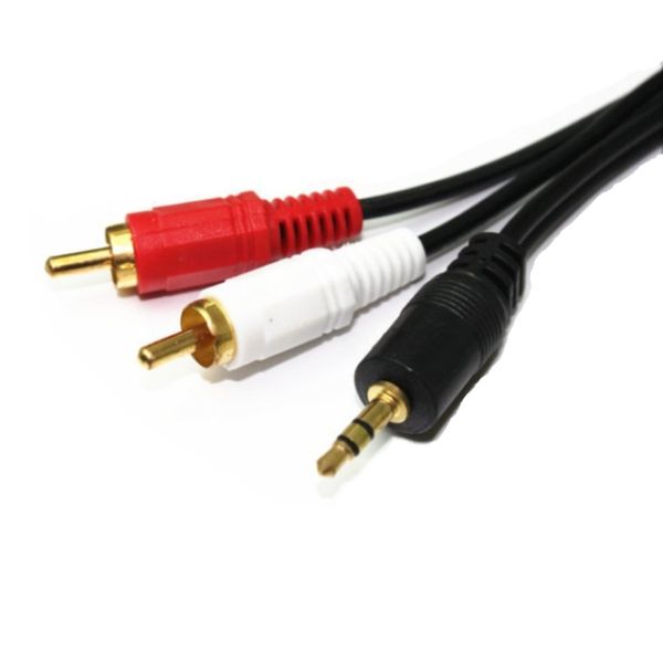 3m Mini Jack- RCA Cable