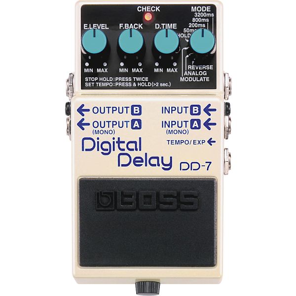 BOSS DD7 Digital Delay Guitar Effects Pedal