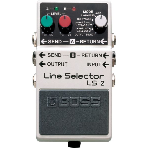 BOSS LS2 Line Selector Guitar Effects Pedal