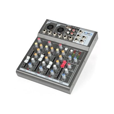 VONYX VMM-F401 4CH Music Mixer (MP3/USB)