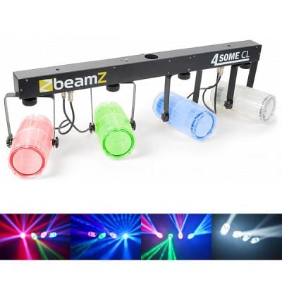 Beamz - 4-Some Clear LED Lighting Rail