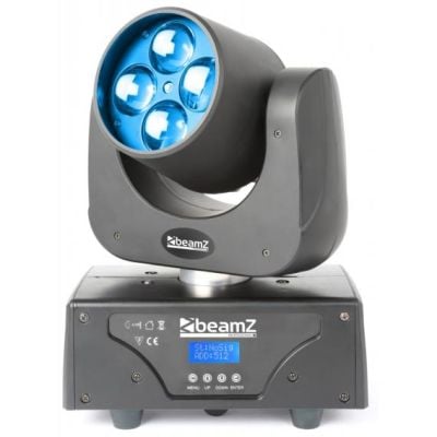 Beamz LED MOVING HEAD WITH ZOOM 4x 15w RGBW LEDS